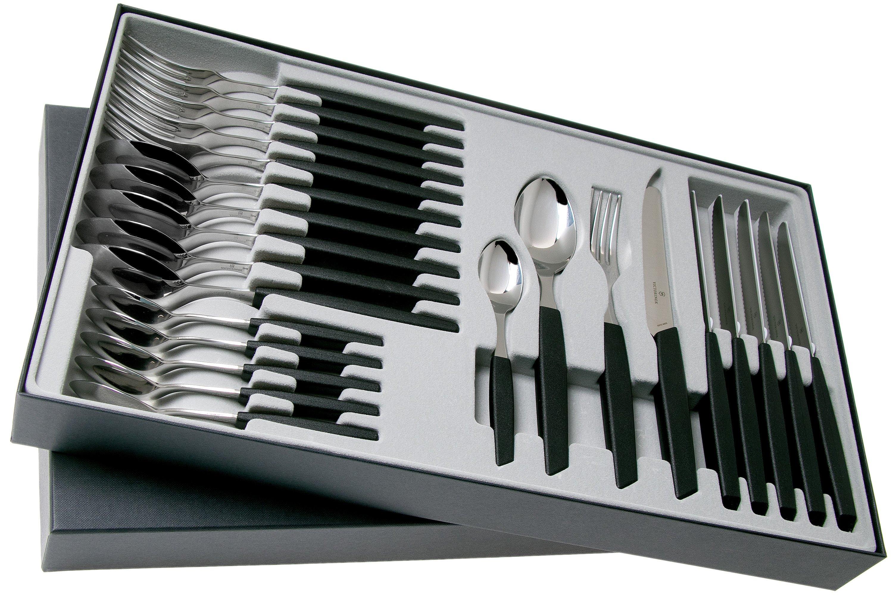 Victorinox 24 piece cutlery set new arrivals