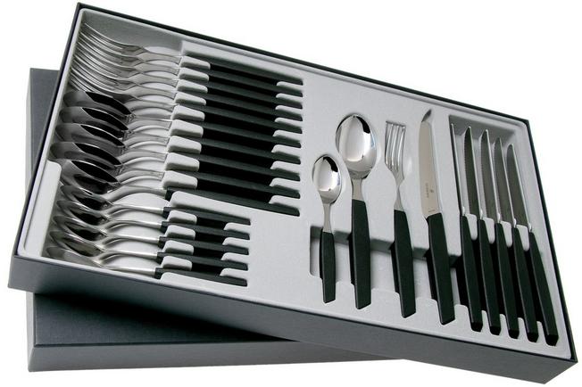 Victorinox Swiss Modern 6.9093.11W.24 24 piece cutlery set with