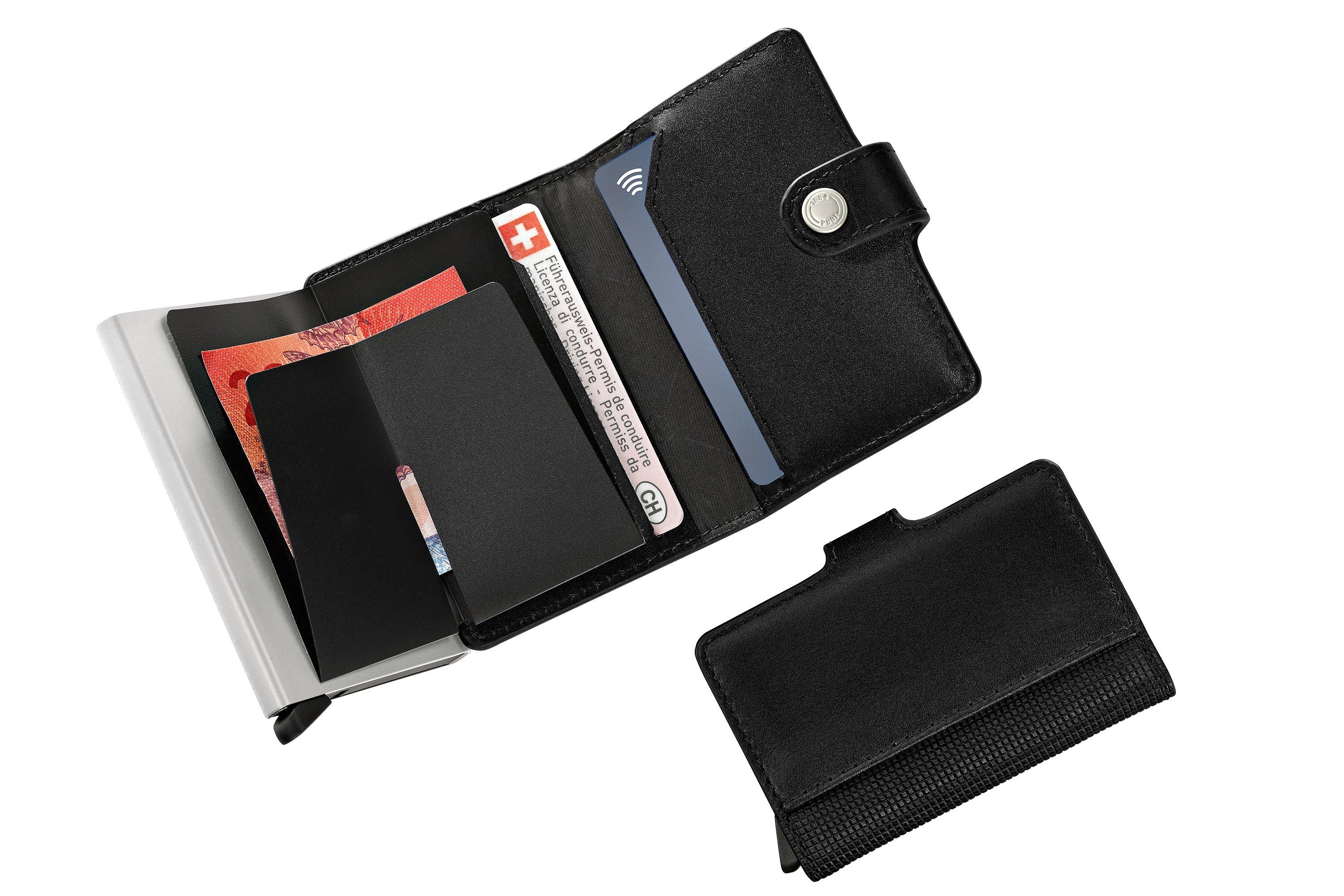 Victorinox Altius Secrid Leather Card Wallet 612681 Black, leather