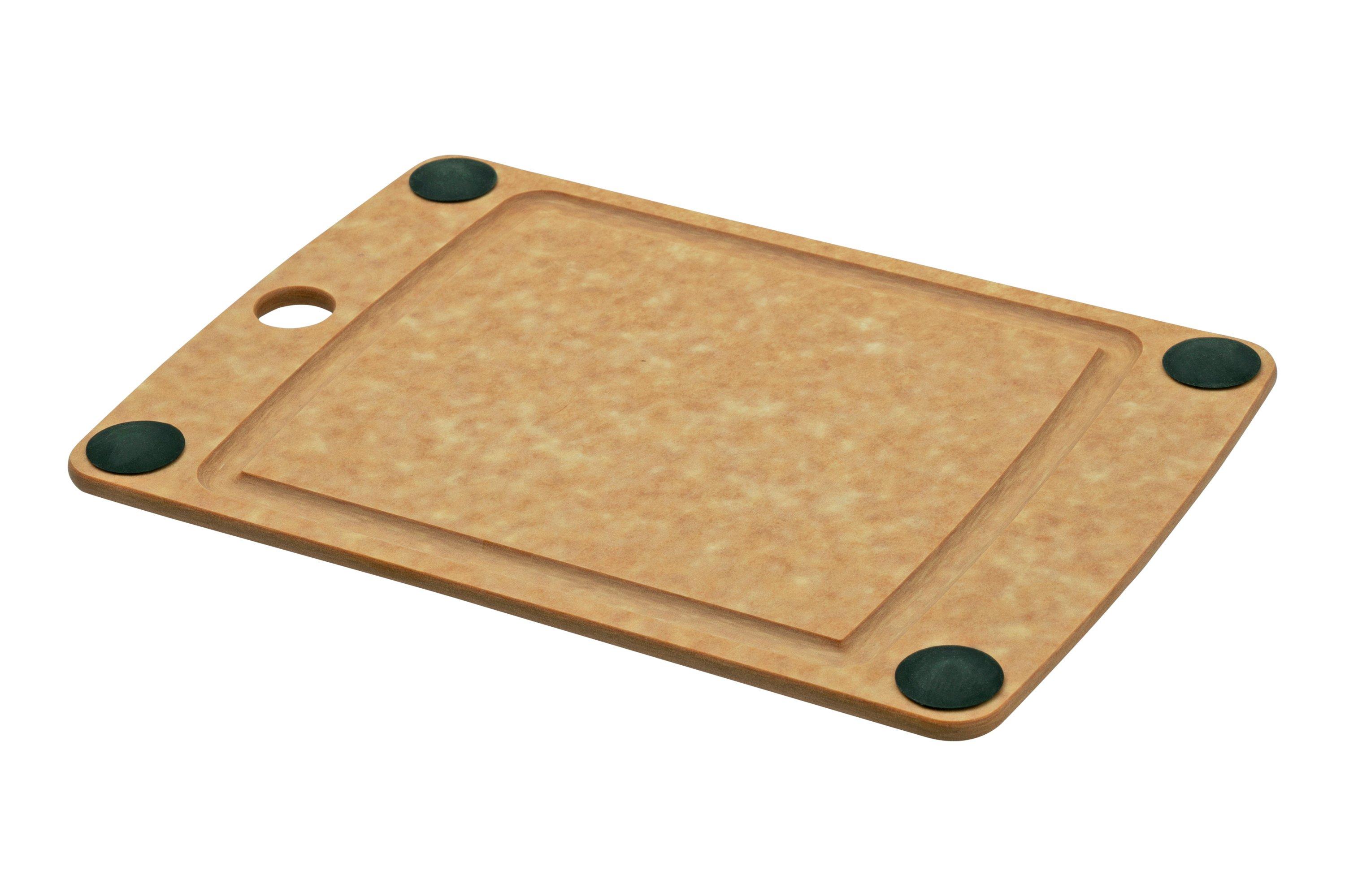 Planche à decouper ovale bois organique 27x2,5x43cm