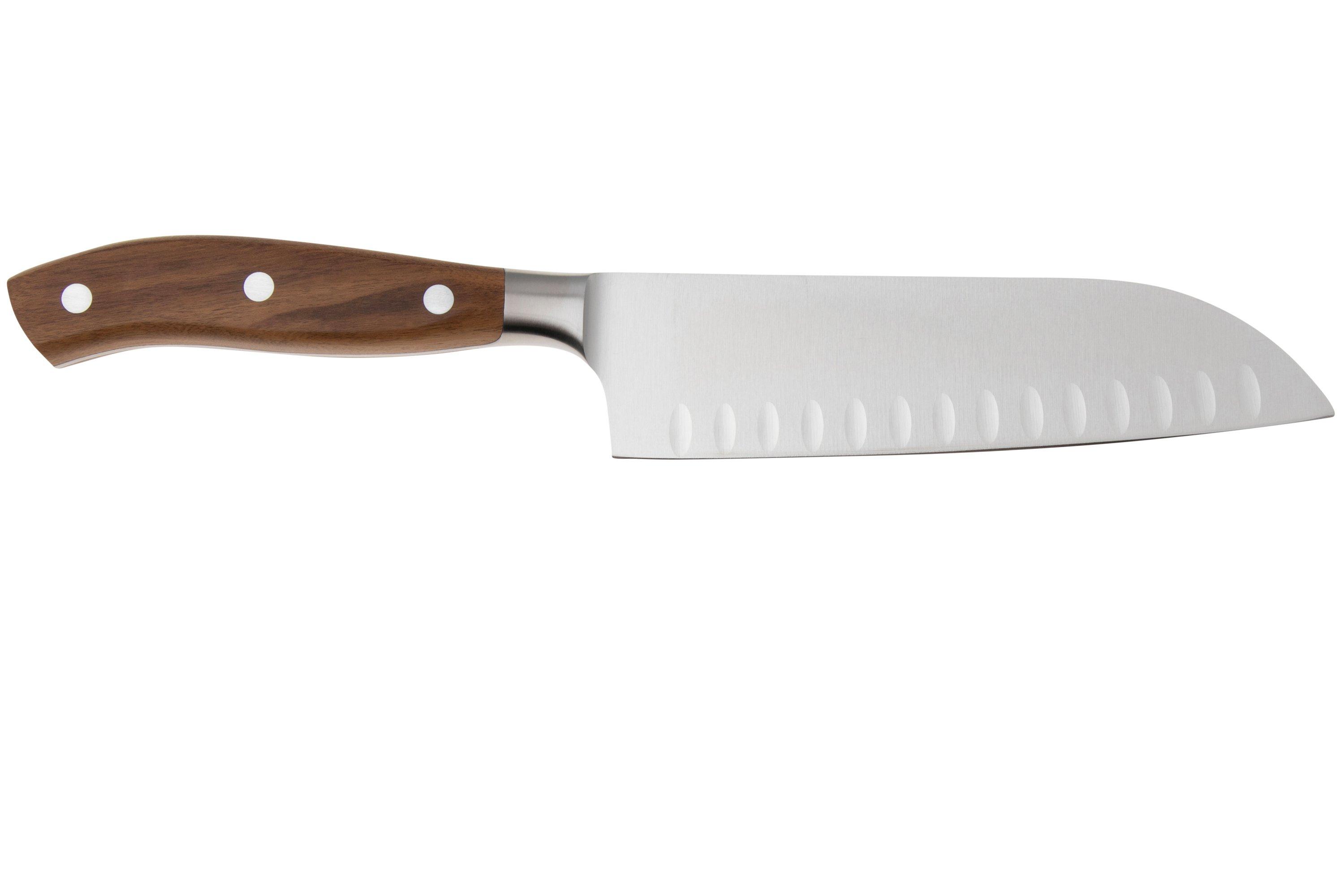 Couteau Santoku Victorinox SwissClassic Alvéolé 17cm érable - 6.8520.17G