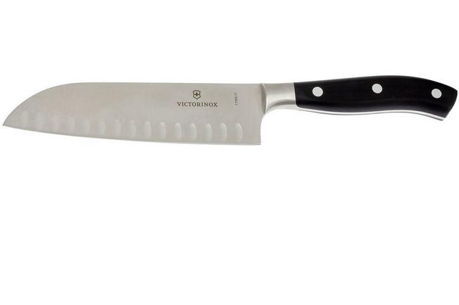 Victorinox Grand Maitre santoku with dents 17 cm 7.7323.17G Advantageously shopping at Knivesandtools