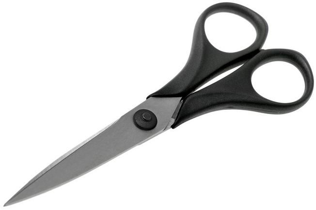 Stainless steel scissors - black