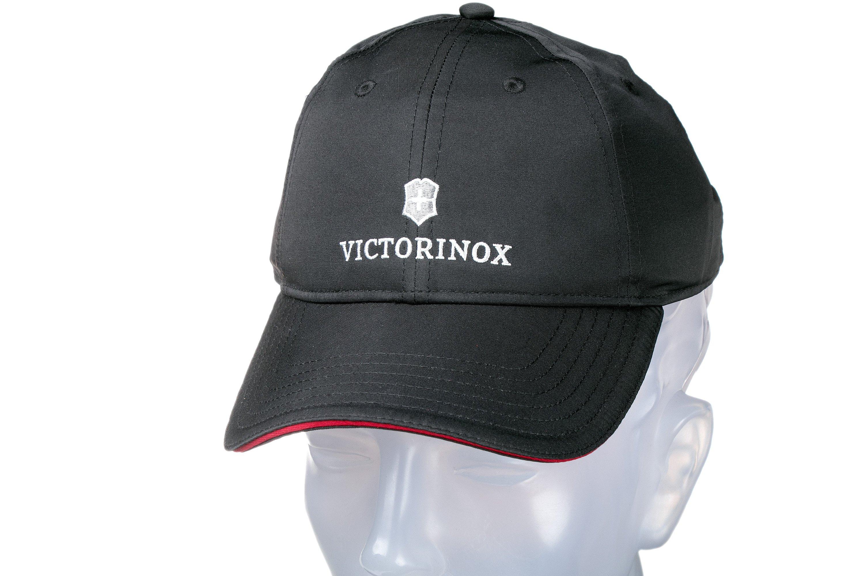 Victorinox Swiss Army Cross and Shield Black Baseball Cap at Swiss Knife  Shop