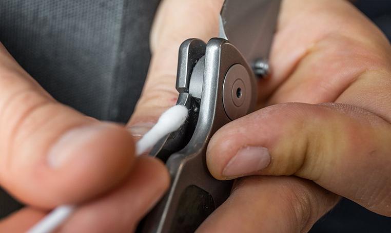 Cleaning your pocket knife without taking it apart? Knivesandtools will  tell you how!