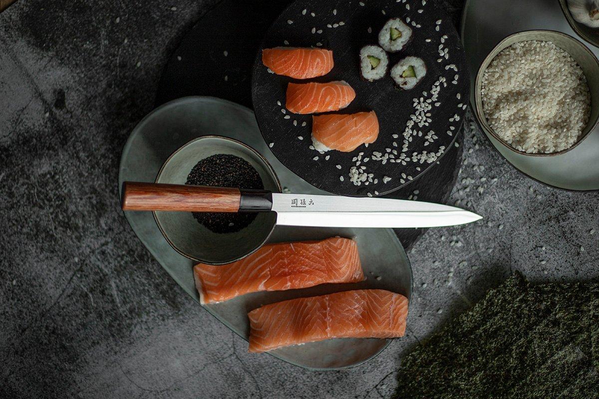 x.Couteau à trancher le saumon couteu spécial à trancher le saumon