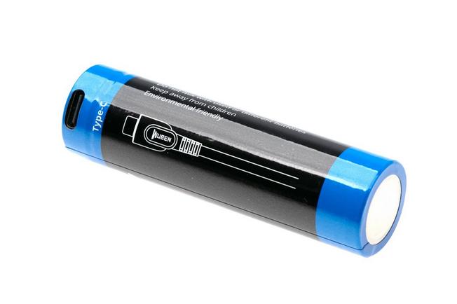 Afbeelding voor Wuben ABD4800R 21700 oplaadbare Li-ion-accu met USB-C, 4800 mAh
