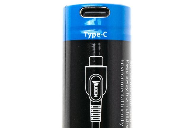 Afbeelding voor Wuben ABD4800R 21700 oplaadbare Li-ion-accu met USB-C, 4800 mAh