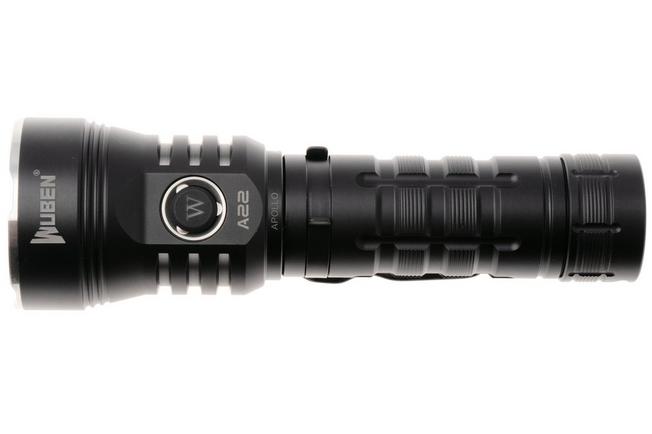 Afbeelding voor Wuben A22 Black, oplaadbare zaklamp, 4500 lumen