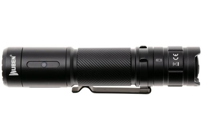 Afbeelding voor Wuben C3 Black, oplaadbare tactische EDC-zaklamp, 1200 lumen
