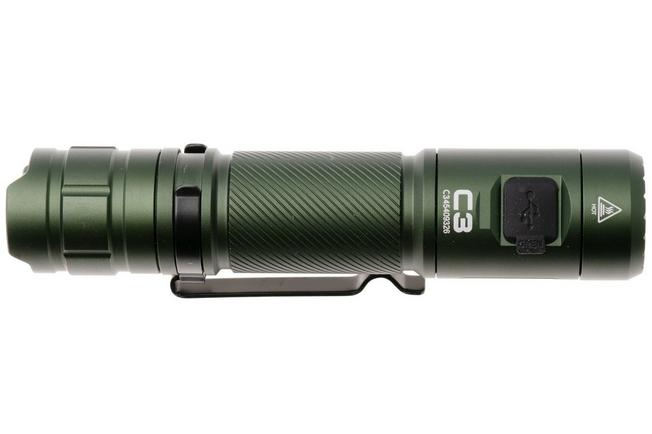 Afbeelding voor Wuben C3 Green, oplaadbare tactische EDC-zaklamp, 1200 lumen