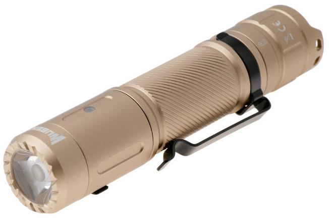 Afbeelding voor Wuben C3 Khaki, oplaadbare tactische EDC-zaklamp, 1200 lumen