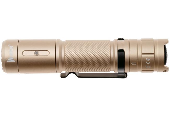 Afbeelding voor Wuben C3 Khaki, oplaadbare tactische EDC-zaklamp, 1200 lumen
