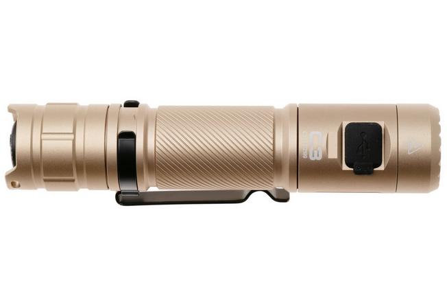 Afbeelding voor Wuben C3 Khaki, oplaadbare tactische EDC-zaklamp, 1200 lumen