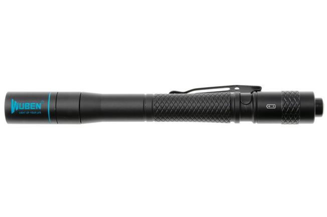 Afbeelding voor Wuben E19 Black, High CRI EDC-penlight, 200 lumen
