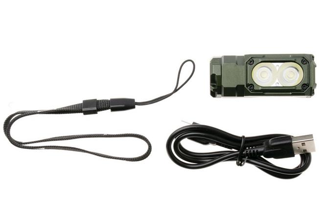 Afbeelding voor Wuben E7 Green 6500K, oplaadbare EDC-zaklamp, 1800 lumen