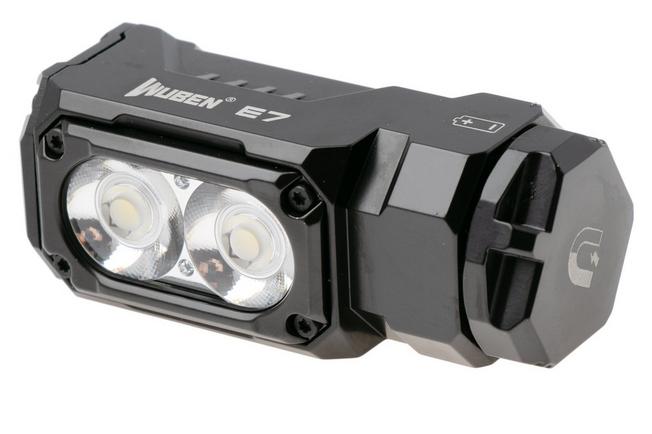Afbeelding voor Wuben E7 Black 5000K, oplaadbare EDC-zaklamp, 1800 lumen