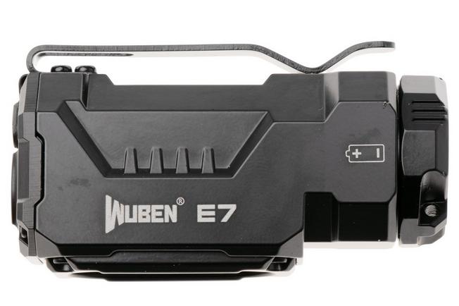 Afbeelding voor Wuben E7 Black 5000K, oplaadbare EDC-zaklamp, 1800 lumen