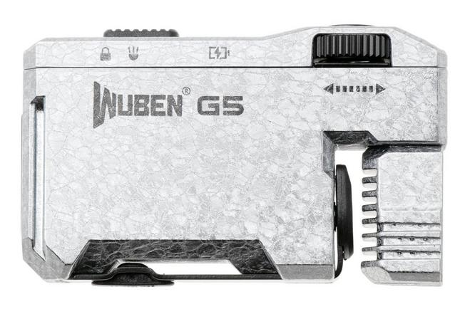 Afbeelding voor Wuben G5 Titanium Ice Cracks Special Edition, oplaadbare sleutelhanger EDC-zaklamp, 400 lumen