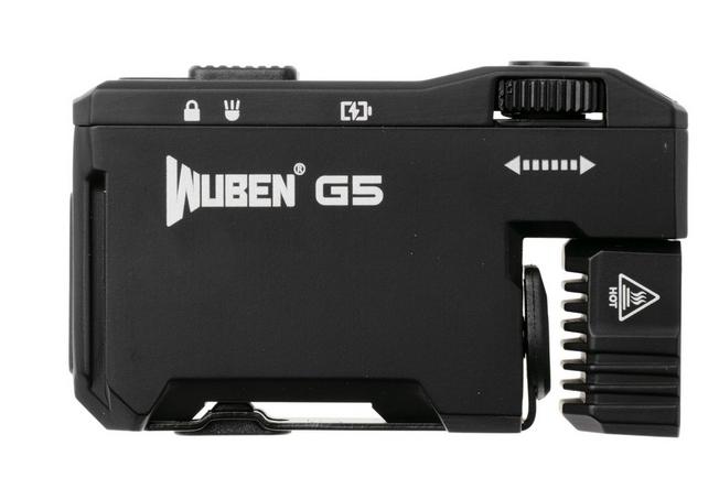 Afbeelding voor Wuben G5 Black, oplaadbare sleutelhanger EDC-zaklamp, 400 lumen