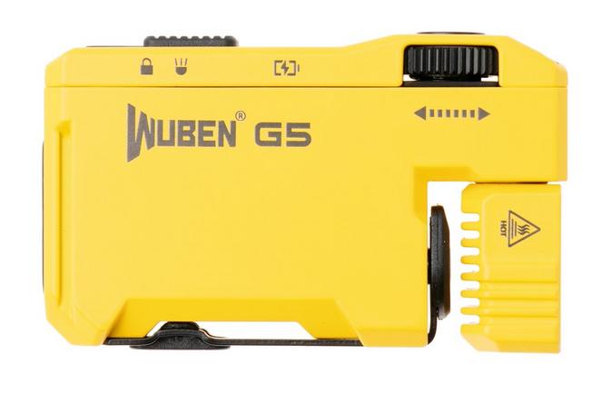 Afbeelding voor Wuben G5 Yellow, oplaadbare sleutelhanger EDC-zaklamp, 400 lumen