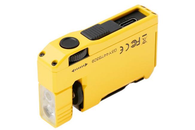 Afbeelding voor Wuben G5 Yellow, oplaadbare sleutelhanger EDC-zaklamp, 400 lumen