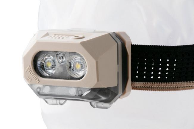 Afbeelding voor Wuben H4 Sand, oplaadbare jacht- en outdoorhoofdlamp, 800 lumen