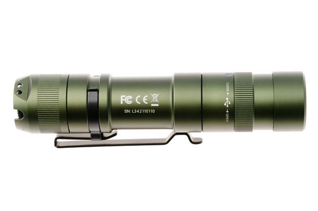 Afbeelding voor Wuben L3 Green, oplaadbare tactische EDC-zaklamp en powerbank, 3000 lumen