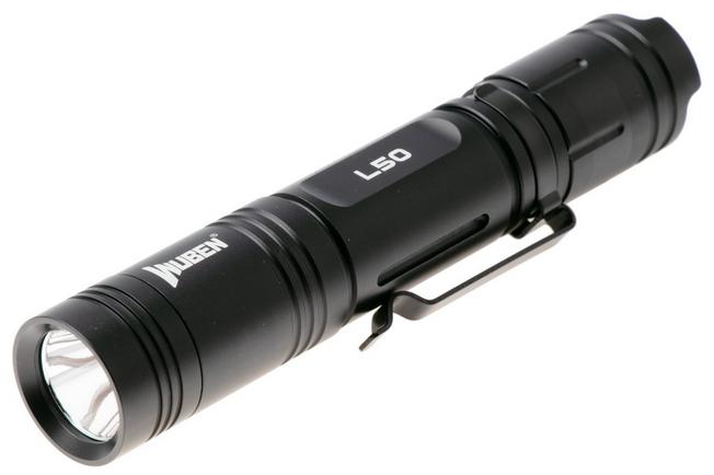 Afbeelding voor Wuben L50 Black, oplaadbare tactische EDC-zaklamp, 1200 lumen