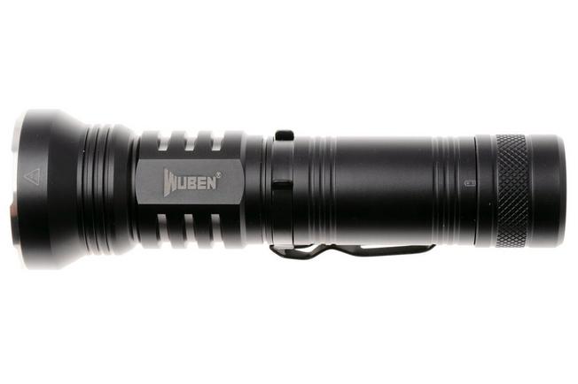 Afbeelding voor Wuben P26 Black, zaklamp met wit licht en 365nm-UV-licht, 500 lumen