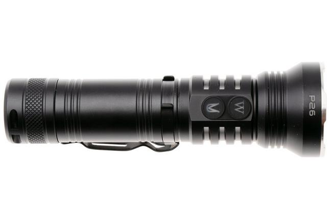 Afbeelding voor Wuben P26 Black, zaklamp met wit licht en 365nm-UV-licht, 500 lumen