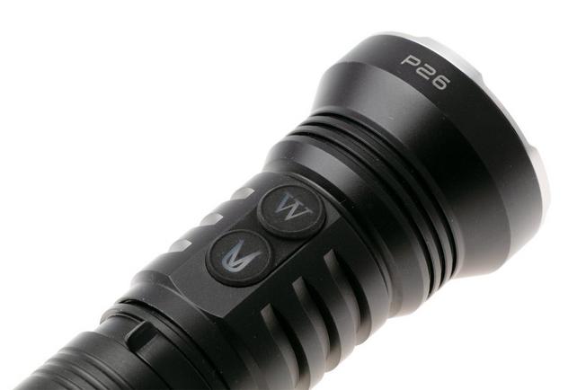 Afbeelding voor Wuben P26 Black, zaklamp met wit licht en 365nm-UV-licht, 500 lumen