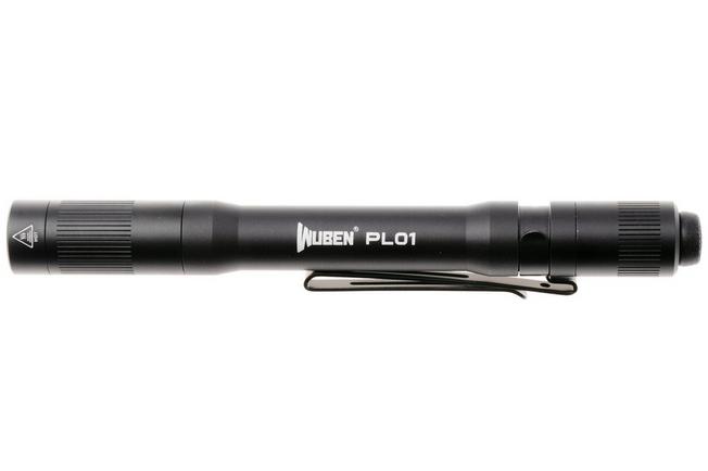 Afbeelding voor Wuben PL01 Black, oplaadbare EDC-penlight, 650 lumen