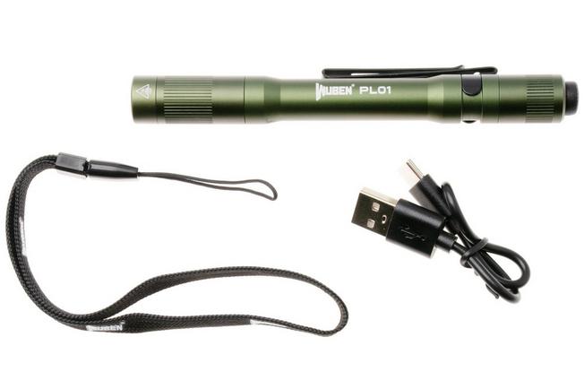 Afbeelding voor Wuben PL01 Green, oplaadbare EDC-penlight, 650 lumen