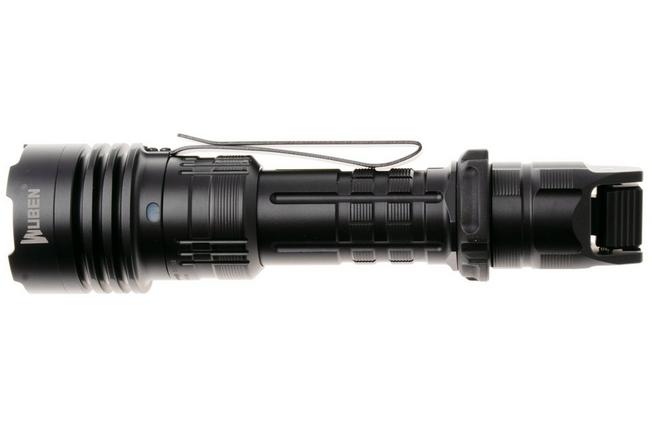 Afbeelding voor Wuben T1 Black, oplaadbare tactische outdoorzaklamp, 2000 lumen