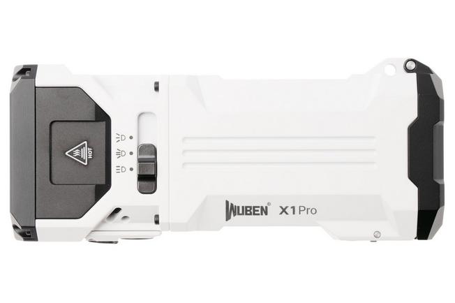 Afbeelding voor Wuben X1Pro White, oplaadbare fiets- en EDC-zaklamp en powerbank, 12.300 lumen