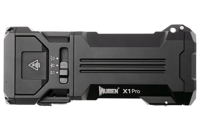Afbeelding voor Wuben X1Pro Black, oplaadbare fiets- en EDC-zaklamp en powerbank, 12.300 lumen