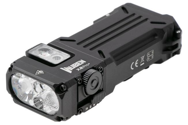 Afbeelding voor Wuben X2Pro+ Black, oplaadbare tactische fiets- en EDC-zaklamp, 1500 lumen