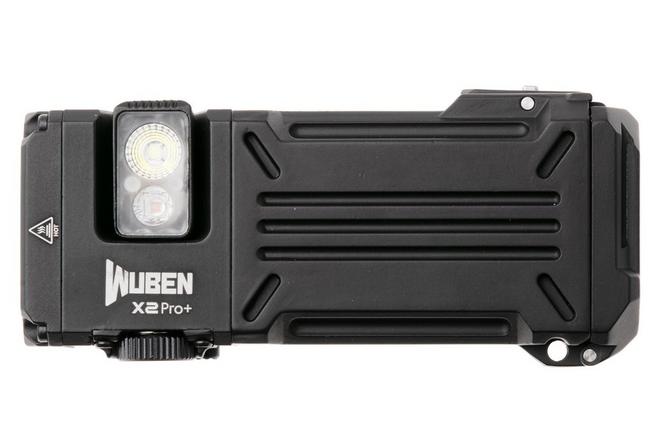 Afbeelding voor Wuben X2Pro+ Black, oplaadbare tactische fiets- en EDC-zaklamp, 1500 lumen