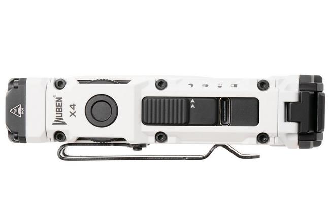 Afbeelding voor Wuben X4 White, oplaadbare tactische fiets- en EDC-zaklamp, 1500 lumen
