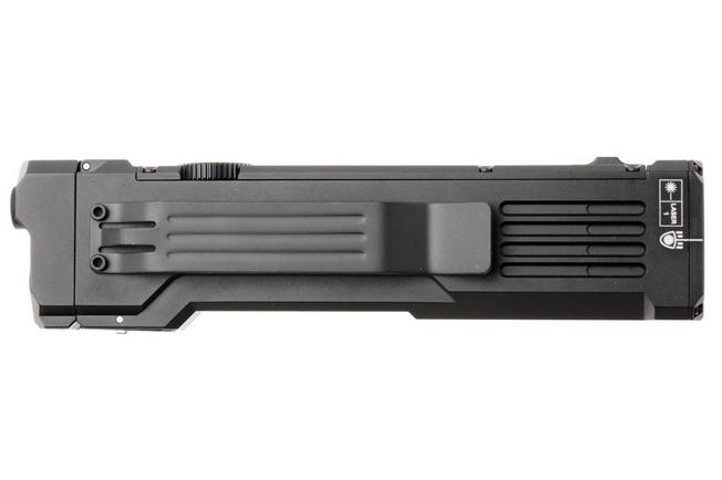 Afbeelding voor Wuben X5 1R Black, oplaadbare 3-in-1 tactische EDC-zaklamp met 365nm-UV-licht en groene laser, 1300 lumen