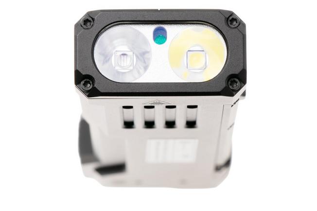 Afbeelding voor Wuben X5 1R Black, oplaadbare 3-in-1 tactische EDC-zaklamp met 365nm-UV-licht en groene laser, 1300 lumen