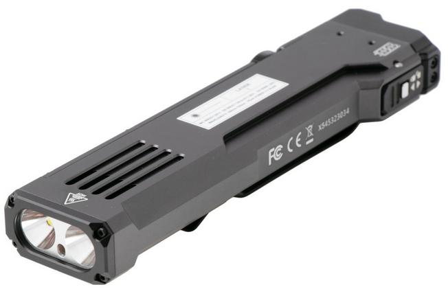 Afbeelding voor Wuben X5 1R Grey, oplaadbare 3-in-1 tactische EDC-zaklamp met 365nm-UV-licht en groene laser, 1300 lumen