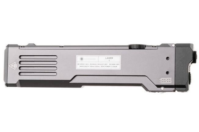 Afbeelding voor Wuben X5 1R Grey, oplaadbare 3-in-1 tactische EDC-zaklamp met 365nm-UV-licht en groene laser, 1300 lumen