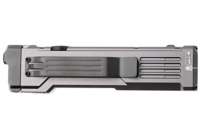 Afbeelding voor Wuben X5 1R Grey, oplaadbare 3-in-1 tactische EDC-zaklamp met 365nm-UV-licht en groene laser, 1300 lumen