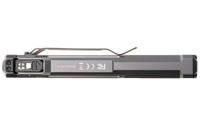 Afbeelding voor Wuben X5 1R Grey, oplaadbare 3-in-1 tactische EDC-zaklamp met 365nm-UV-licht en groene laser, 1300 lumen