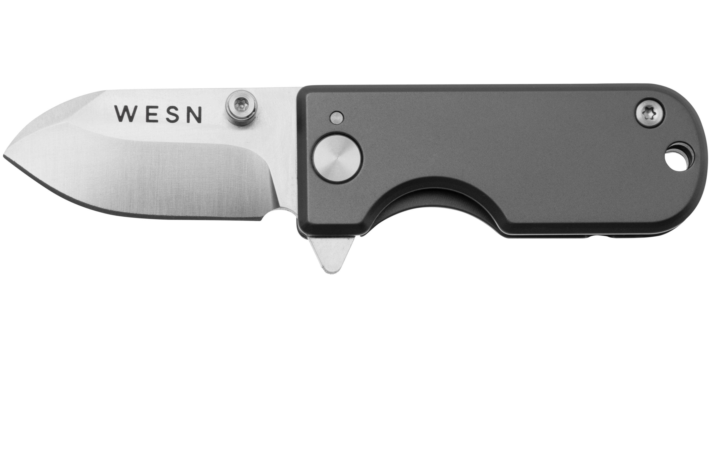 WESN Microblade SN010, D2, Titanium, pocket knife Advantageously