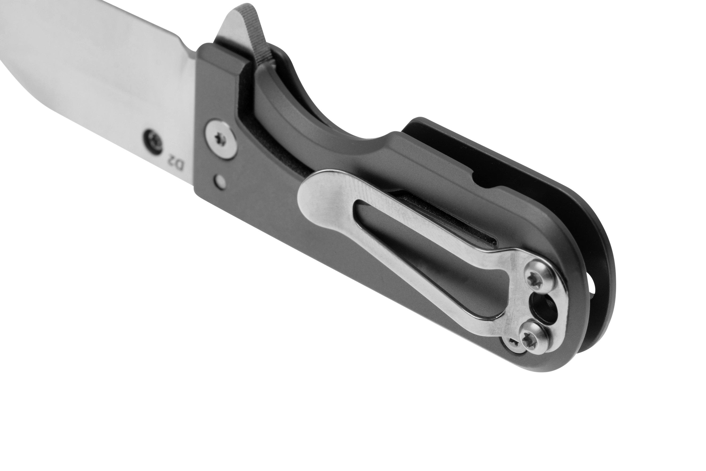 WESN Microblade SN010, D2, Titanium, pocket knife Advantageously