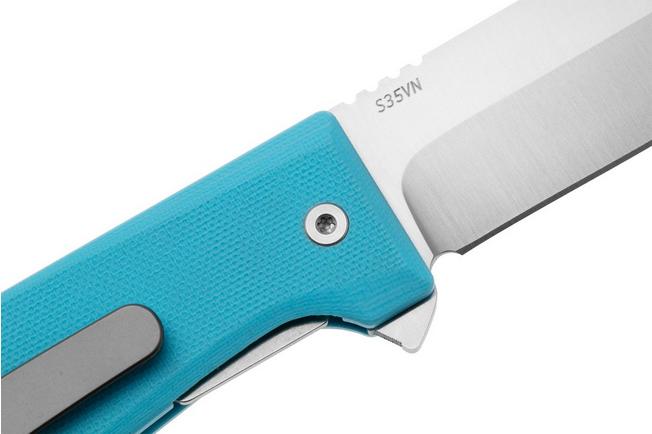 Afbeelding voor WESN Allman SN04-12, CPM S35VN, Sky Blue G10, zakmes