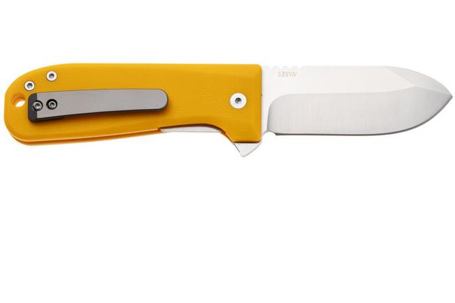 Afbeelding voor WESN Allman SN04-3, CPM S35VN, Mustard G10, zakmes